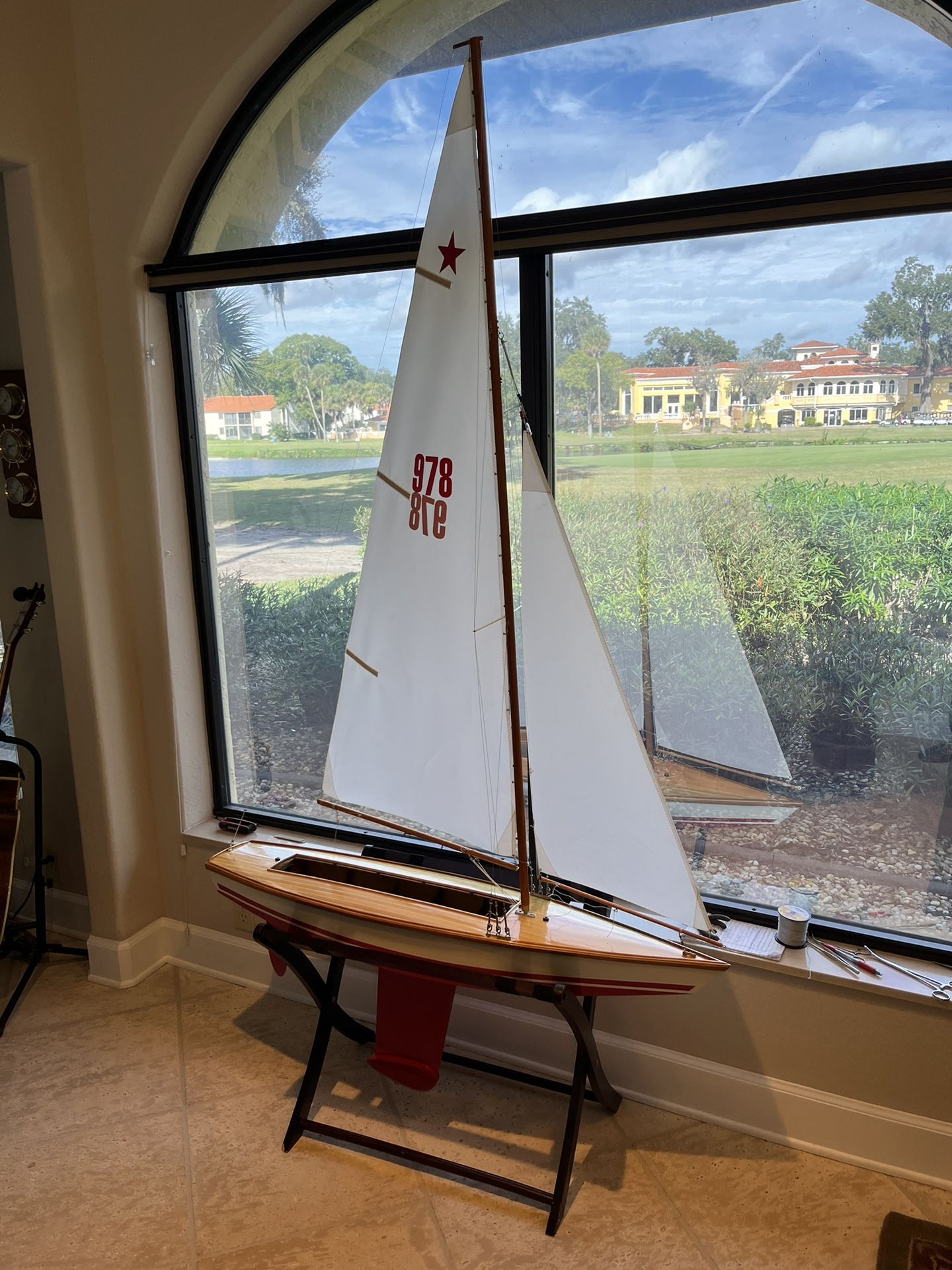 Star 45 RC Sailboat, $450
