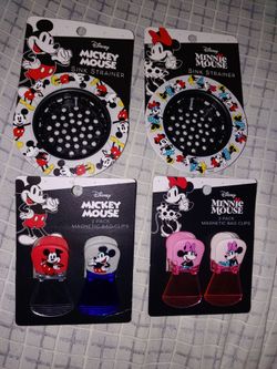 Disney Kitchen Accessories, Mickey Mouse and Minnie Mouse