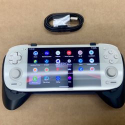 Retroid Pocket 5 Handheld Portable Gaming Device System Console 32GB Memory Storage 8GB RAM Wifi Bluetooth Qualcomm Snapdragon 865 Processor