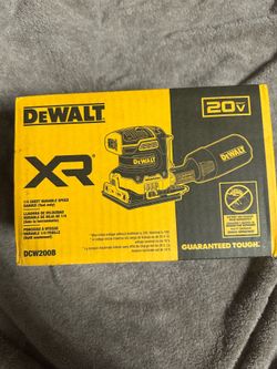 DeWalt 20V MAX XR Brushless sander new