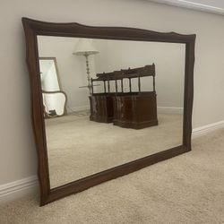 American made Antique Mahogany Mirror
