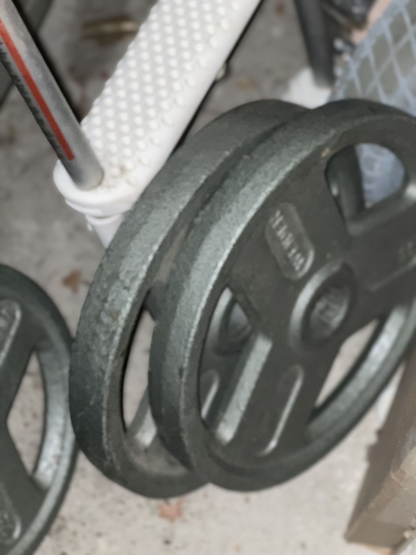 2 WEIDER 35lbs Plates
