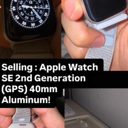 Apple Watch SE 2nd Generation (GPS) 40mm Aluminum