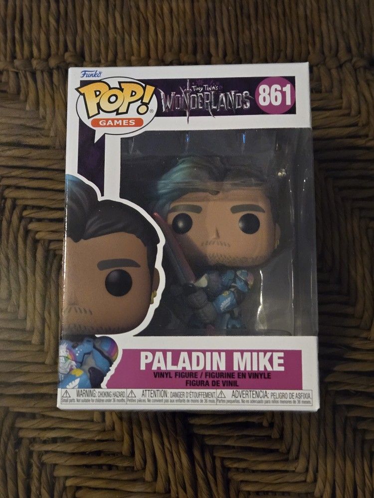 Funko Pop Tiny Tina's Wonderland Paladin Mike