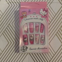 Hello Kitty Press On Nails