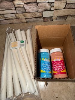Cotton candy items
