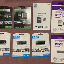 USB Drives And Micro SD Cards