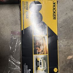 Kicker 6 3/4 300w speakers brand new
