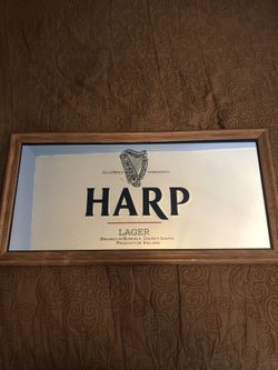 Harp lager mirror