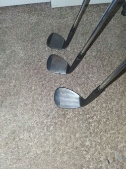 TaylorMade Wedges ( Charcoal )- 50° 56° 60°