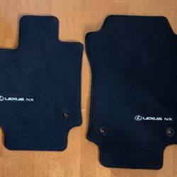 OEM Lexus 2022-2025 NX 250/350/h/450h Genuine Black Carpet Floor Mats