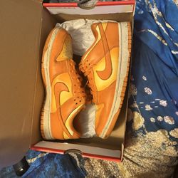 Orange Nike Dunks