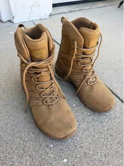 Tan boots