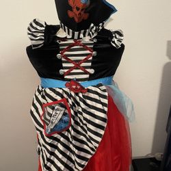 GIRLS PIRATE COSTUME