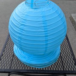 Blue Lanterns - Large and Medium 