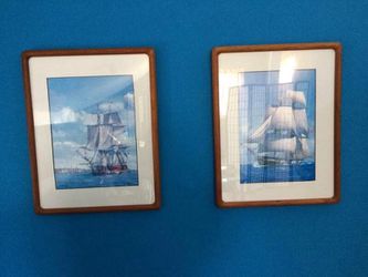 Two sail boats picture