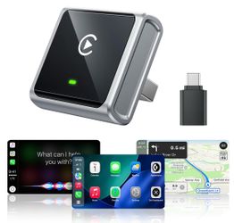 Wireless  Apple/Android CarPlay!