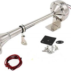 Electric Horn Single-Trumpet Speaker Loud for Any Cargo Boat Truck
