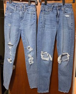 Blue jeans denim jean for girl size 000 American Eagle