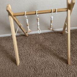 Mallify Wooden Baby Gym 