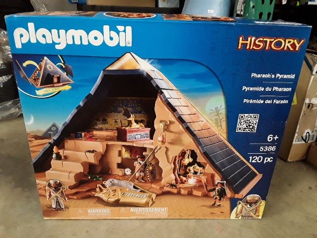 Playmobil history Pharaoh's pyramid 5386