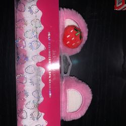 Strawberry Bear Headband