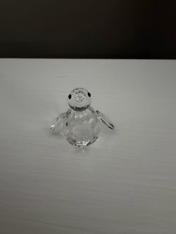 Swarovski crystal penguin