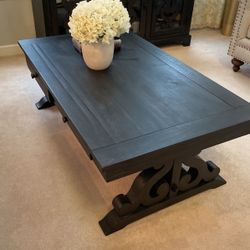 Dark Brown Living Room Coffee Table