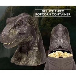 New Jurassic World Rebirth Movie 2025 T-Rex Head Popcorn Bucket  Cinemark