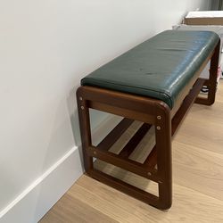 Entryway bench with storage