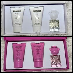 Moschino Toy 2 & Moschino Toy 2 Bubble Gum Mini Trio Sets
