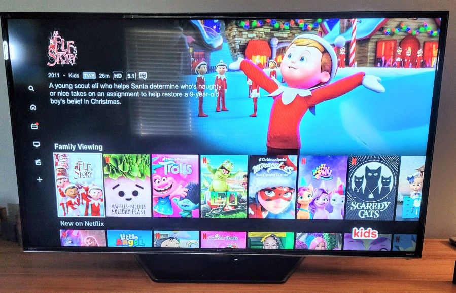 48" TCL-roku Smart Tv-ZERO dead pixels-model 48FS4610R