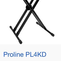 Proline PL4KD Keyboard Stand Double Brace