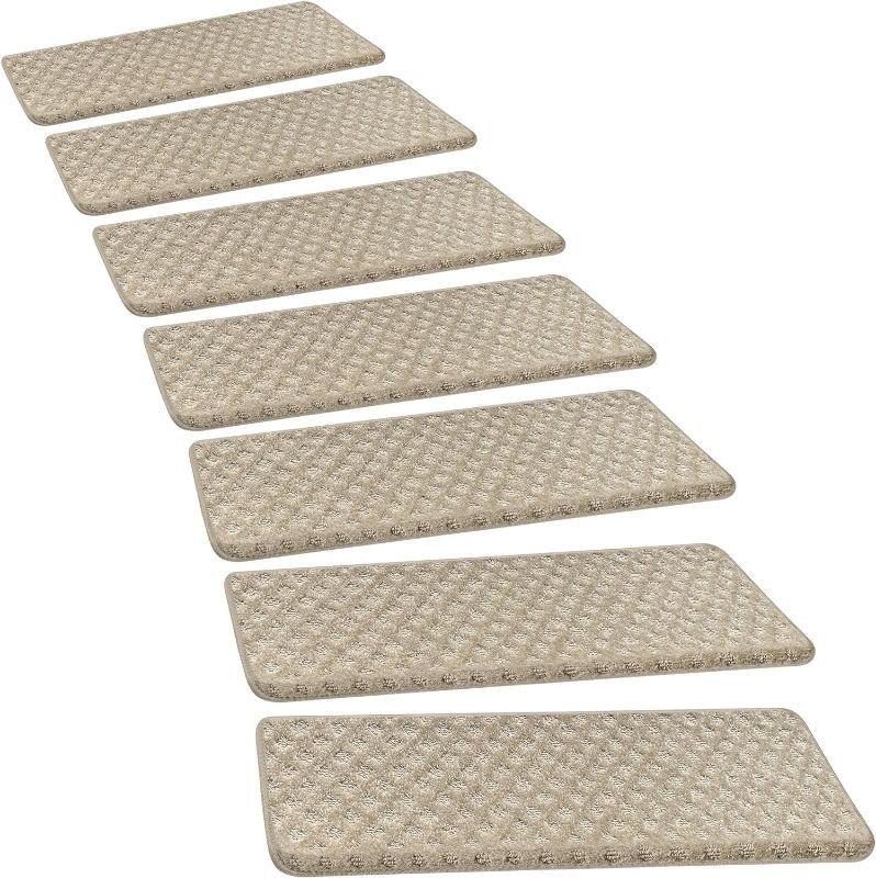 Bullnose, Carpet Stair Treads. 14 Pcs