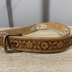 Women Leather Belt/ Cinto De Piel