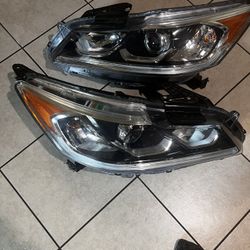 Front Headlights For Honda Accord 2015-2017