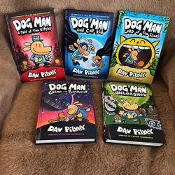 5 Dog Man Books