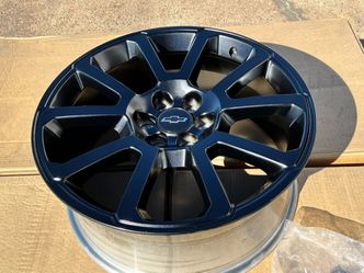 4 NEW OEM GM 2019-2022 GMC CANYON Chevy Colorado Wheels Rims 20x8.5 Satin Black