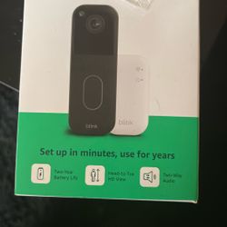 Blink Video Doorbell Unused 