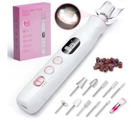 Electric Nail File with LED Lights