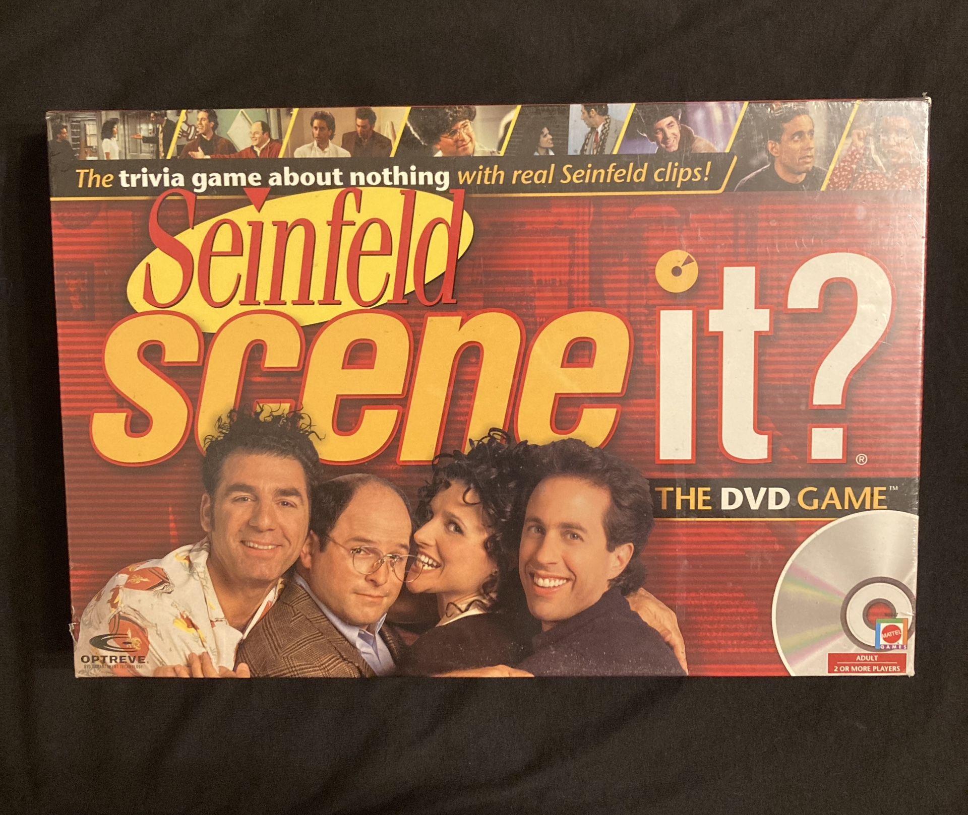 Seinfeld Edition Scene It? DVD Board Game Mattel 2008