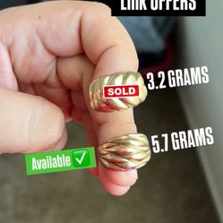 REAL 10K GOLD RING SIZE 8.5