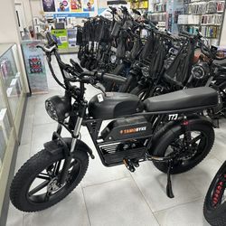 TamoByke T73 Max Electric Bicycle Dual Battery! Finance For $50 Down Payment!!