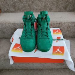 Jordan 6 gatorade green for sale discount