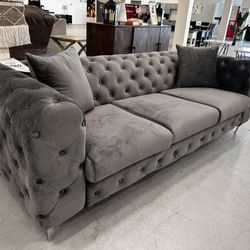 🍄 Sapphira Sofa | Sectional-Gray | Loveseat | Couch | Sleeper| Living Room Furniture| Garden Furniture | Patio Furniture