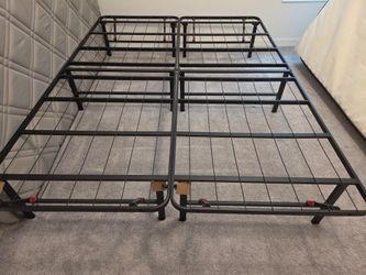 Queen size Amazon Basic bed frame