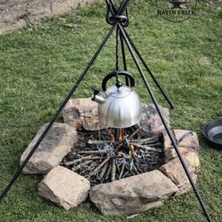 Hand Forged  Camp Tripods 
