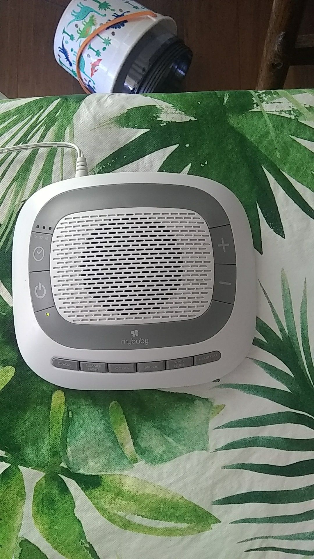 My baby white noise machine