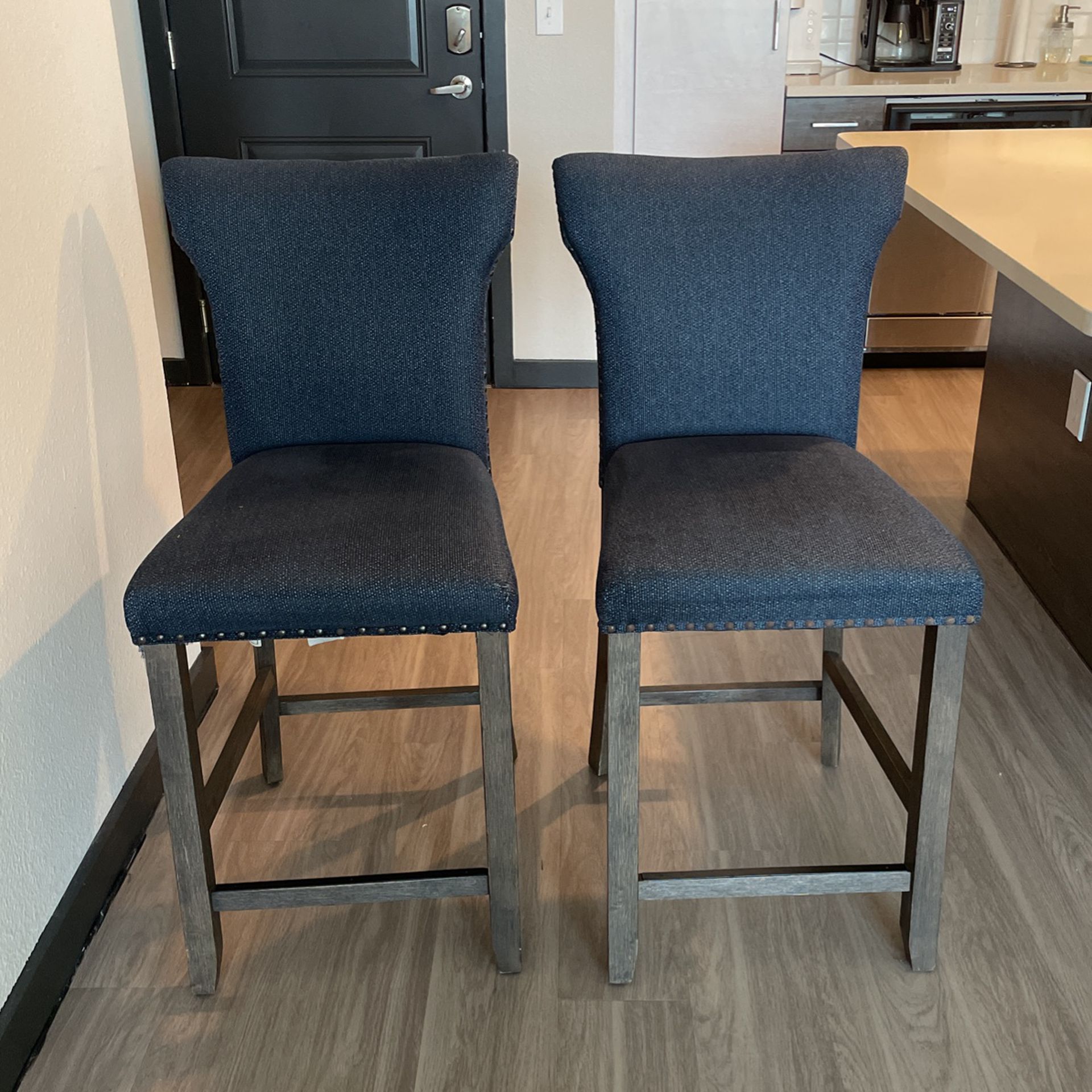 Pair Of Barstools Good Condition 