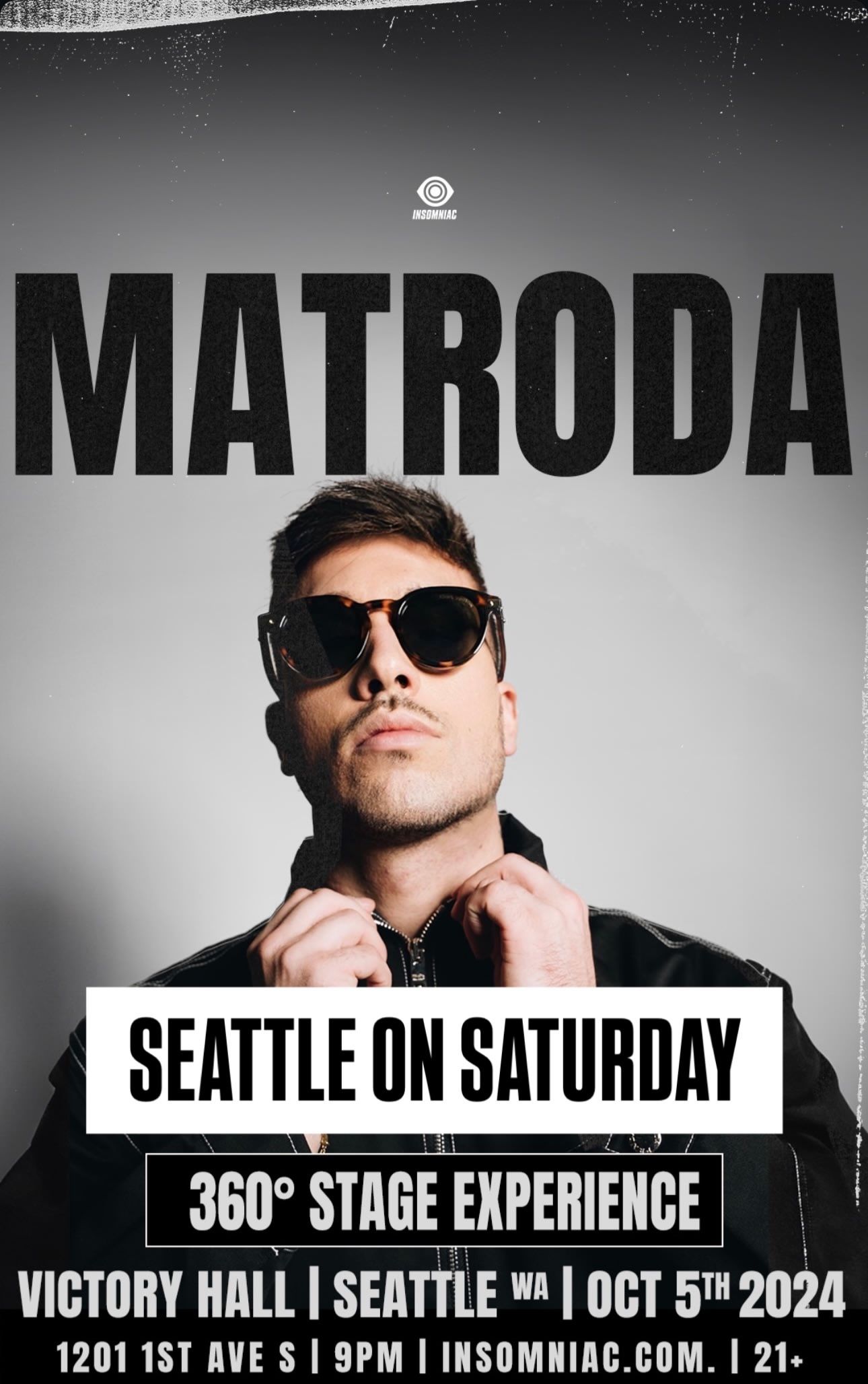 Matroda 360 Stage Experience At Victory Hall (2 Tickets) (Saturday October 5th)